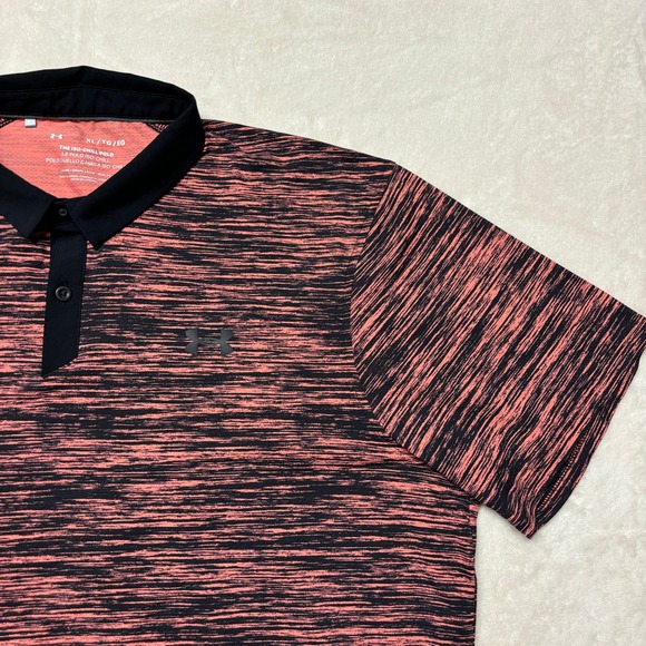 Under Armour Mens XL Iso-Chill Polo Golf Multicolor Breathable - Picture 5 of 10